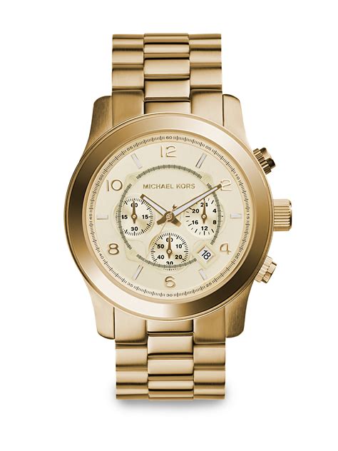 michael kors runway watch shopbop|michael kors oversized runway watch.